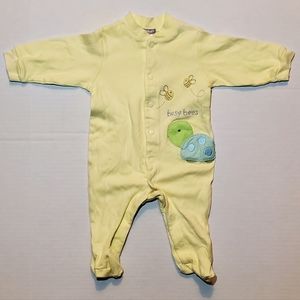 Carters Baby Boy 6 Months Footed One-piece Yellow